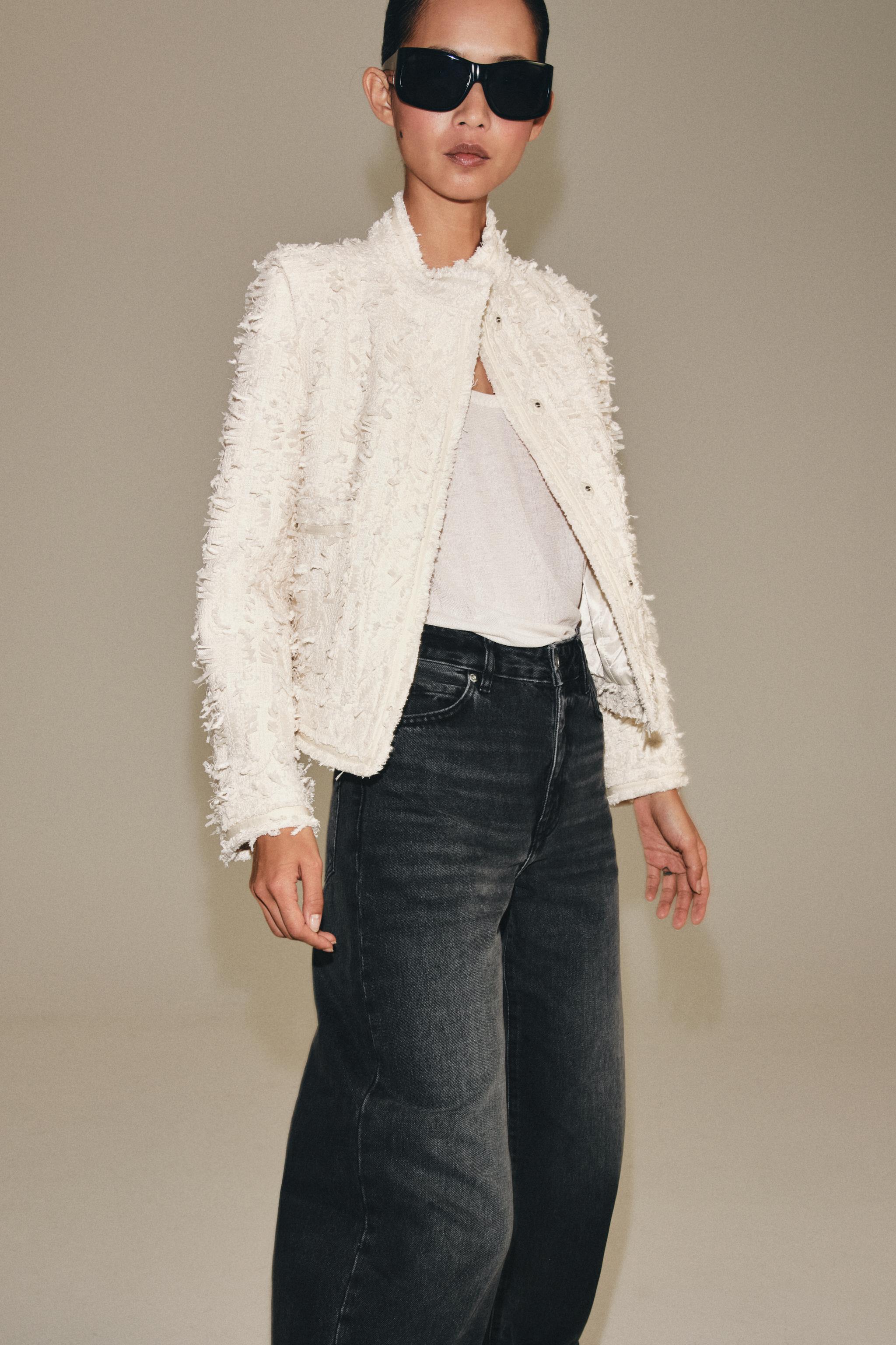 ZW COLLECTION HIGH-NECK JACKET